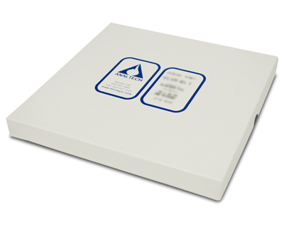 Miles Scientific Analtech Silica Gel 150 HLF (Hard Layer organic binder, Fluorescent indicator UV254) TLC Plates, 250 um, 5 x 20 cm, Channelled, Preadsorbent Zone, 25/Pk - P67931 - Click Image to Close